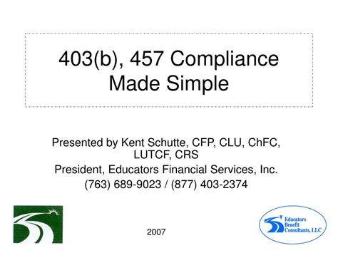 robert lotter|Key Issue: Owner of Large 403(b)/457(b) Compliance Firm Booked.